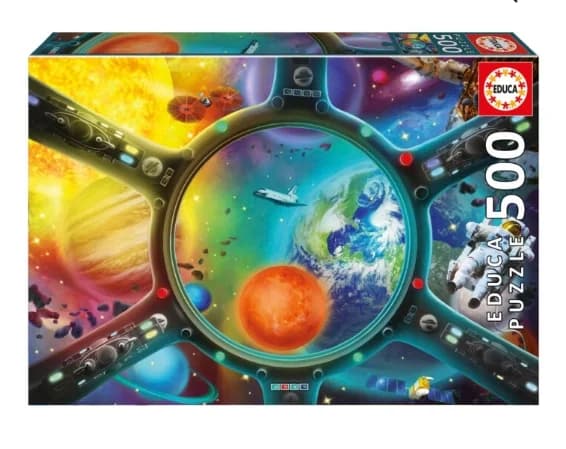 Puzzle paseo espacial