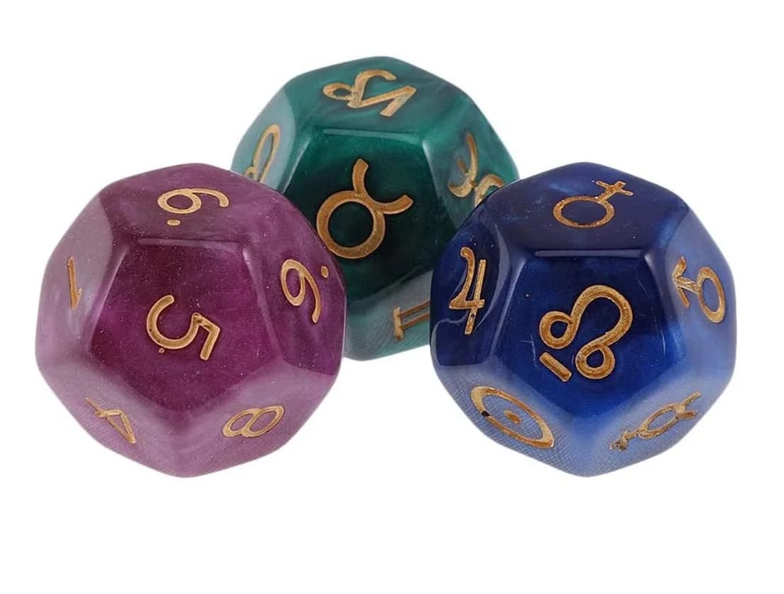 Dados de Resina Áurea — image 2 of 3